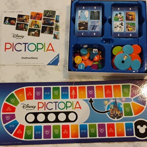 Pictopia: Disney Edition – Trivia Board Game - Picture 2 of 2